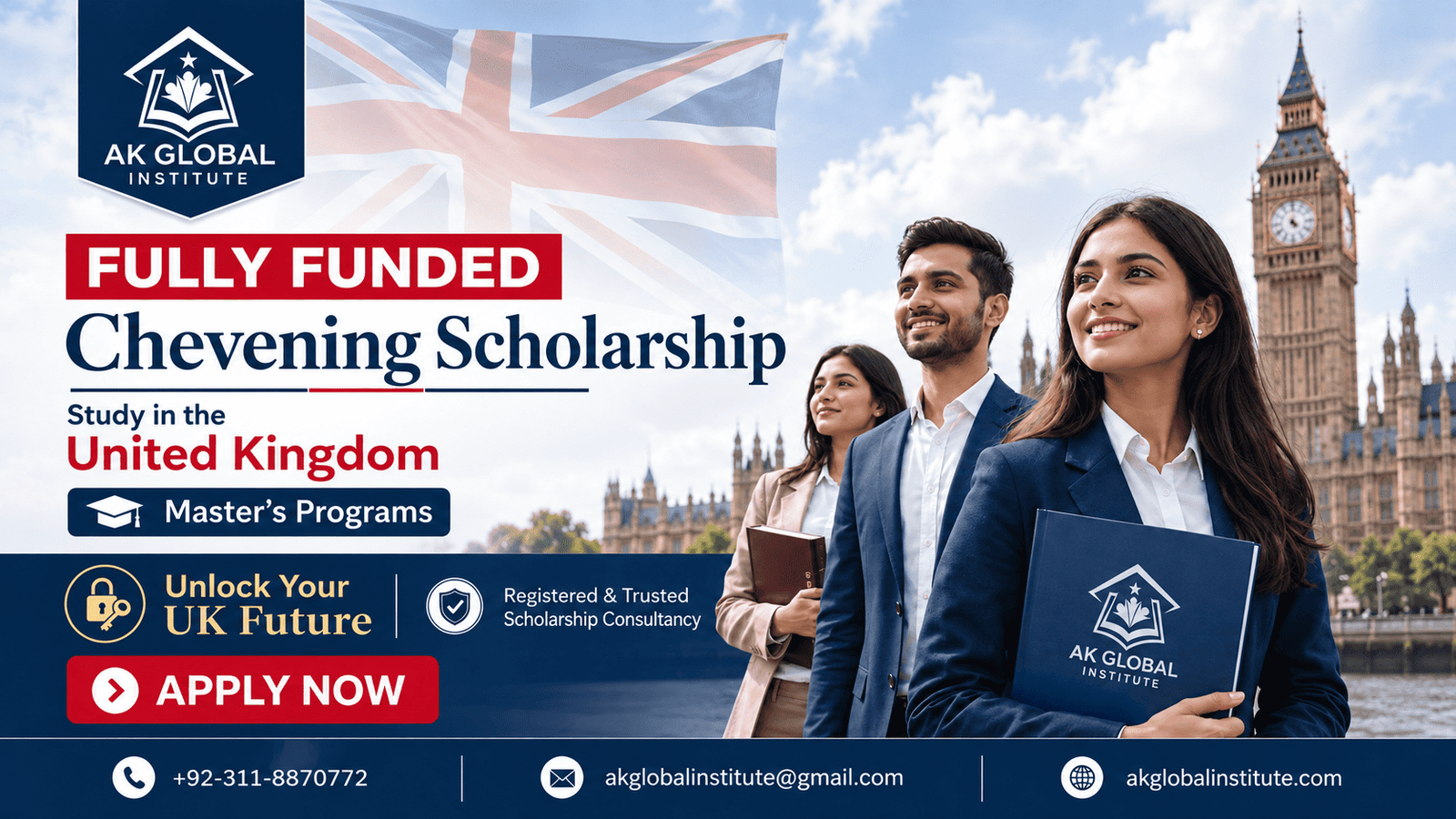 Chevening Scholarship 2027–28 UK – Fully Funded Master’s